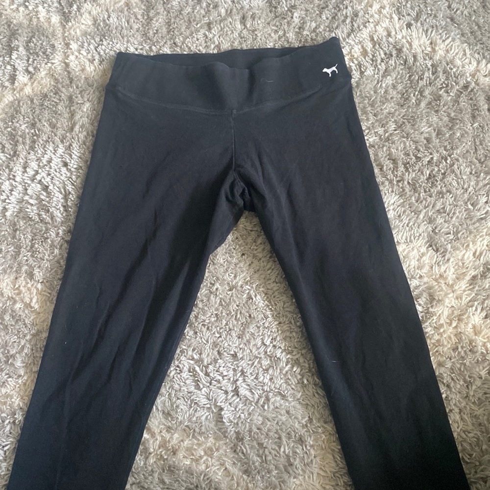 Pink yoga pants